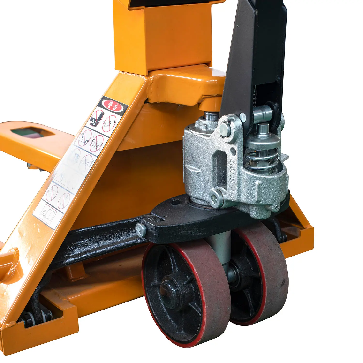 Economical Design LCD 3 Ton Fork Lift Jack Hydraulic Hand Pallet Truck with Weight Scale