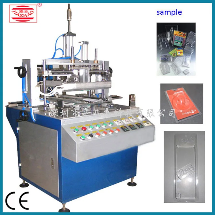 Three Edge Folding Plastic Blister Packaging Blister Edge Folding Machine for Cards mobile phone film cases and Waterproof case