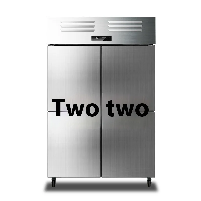 Commercial Double-Temperature Freezer Plug-In Air-Cooled Frost-Free Baking Four-Door Six-Door Cake Vertical Refrigerator