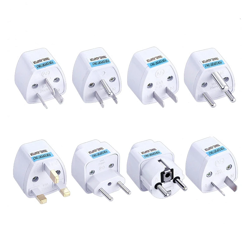 Hot Worldwide Universal International Converters Travel Adaptor Wall AC Power Plug Adapter  for USA EU UK AUS CHILE Italy