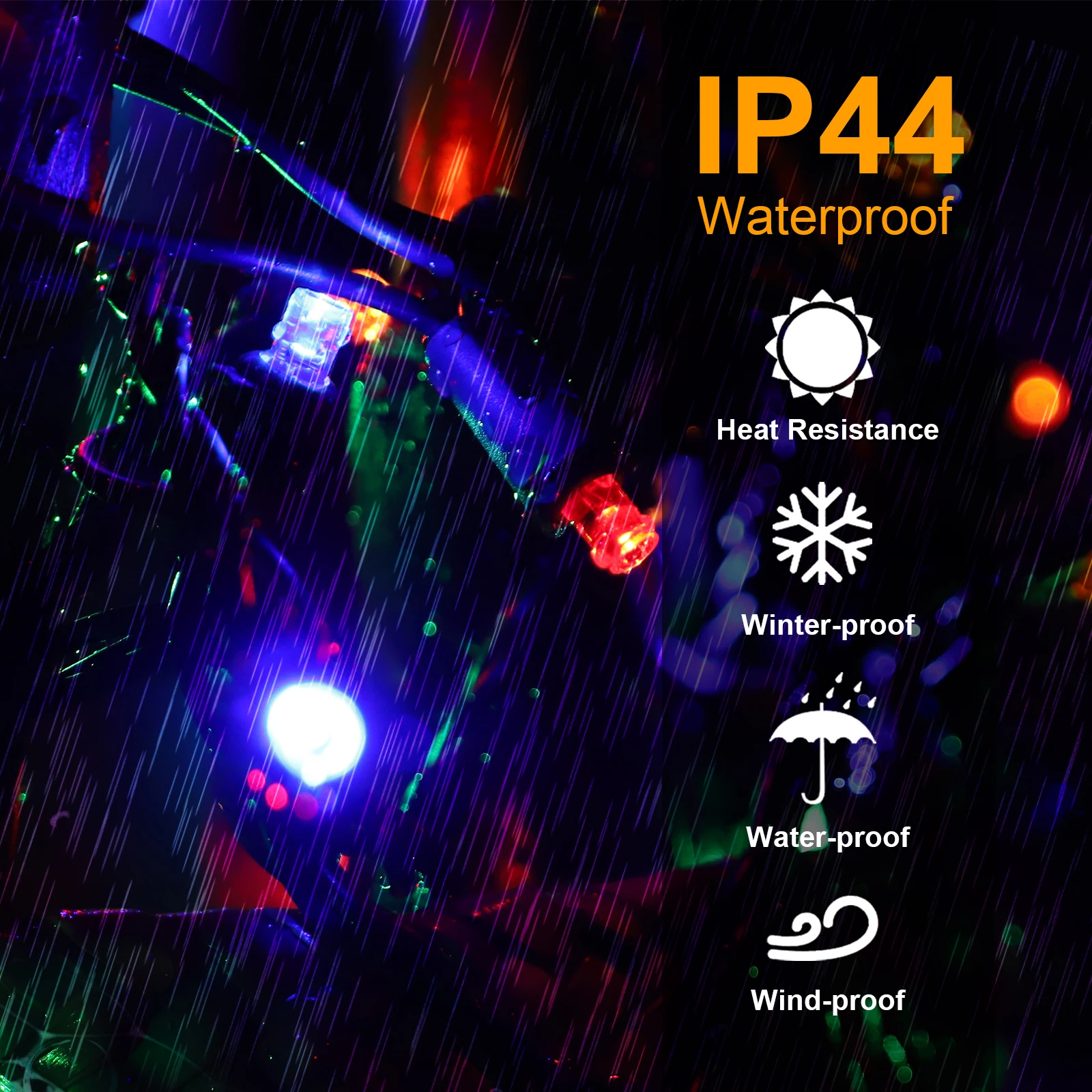 Colorful 4.5W 4M Color Changeable Waterproof Led Mini RGB String Light for Outdoor Indoor Decoration