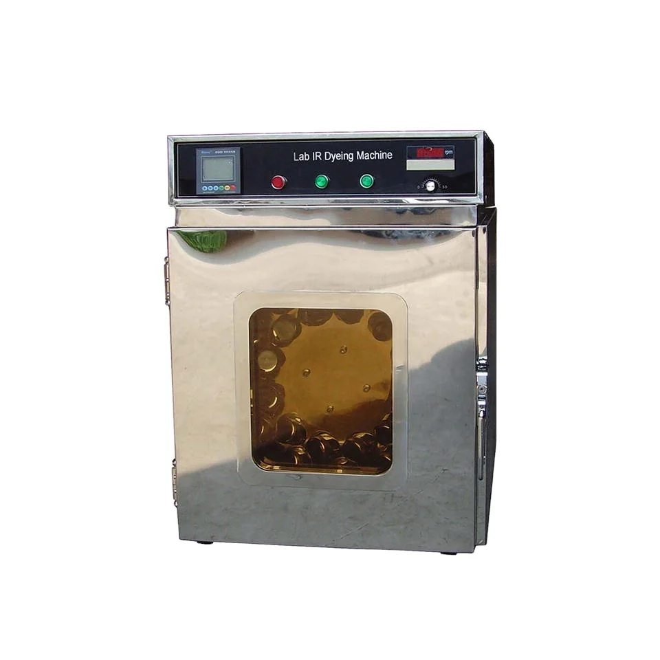 AT272R Textile Fabric Yarn Revolving Rotating Infrared Lab Dyeing Machine