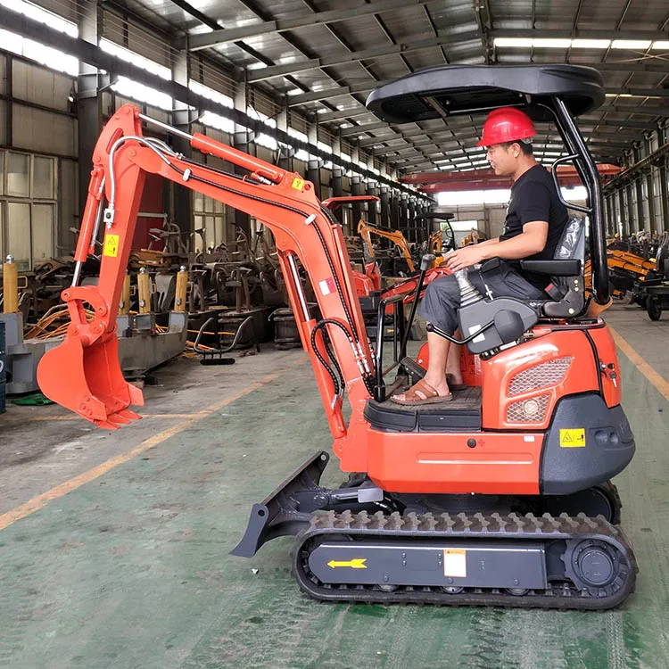 RHINOCEROS XN18 Earth Moving Machinery Cheap Price Chinese Mini Digger Crawler Excavator 1.8 Ton For Sale