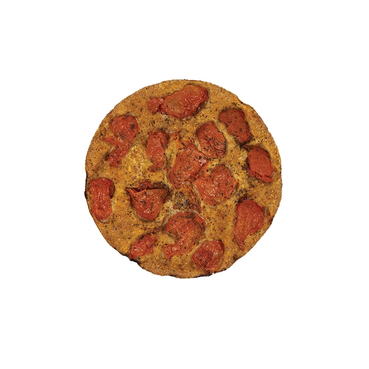 
700g wholemeal flour frozen Apulian focaccia with extra virgin olive oil and fresh tomatoes 