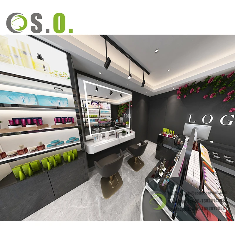 Новый дизайн профессиональный магазин мебели для макияжа косметический магазина косметики