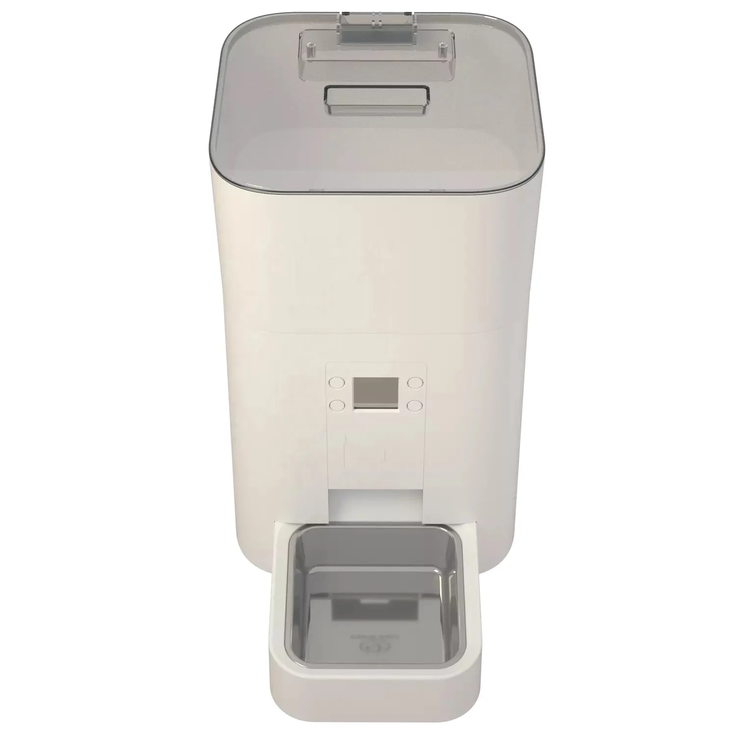 LCD display screen 4.5 L Quadrate smart Automatic pet feeder for pet and dog