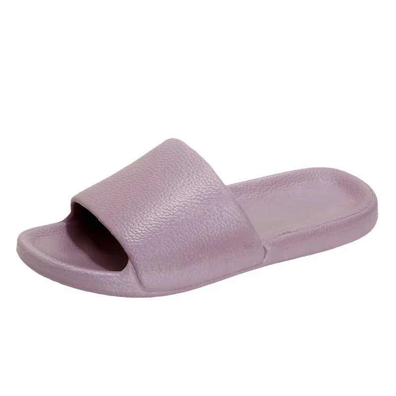 High quality slide couples indoor EVA non-slip home rubber lightweight bathroom slippers for summer promotion