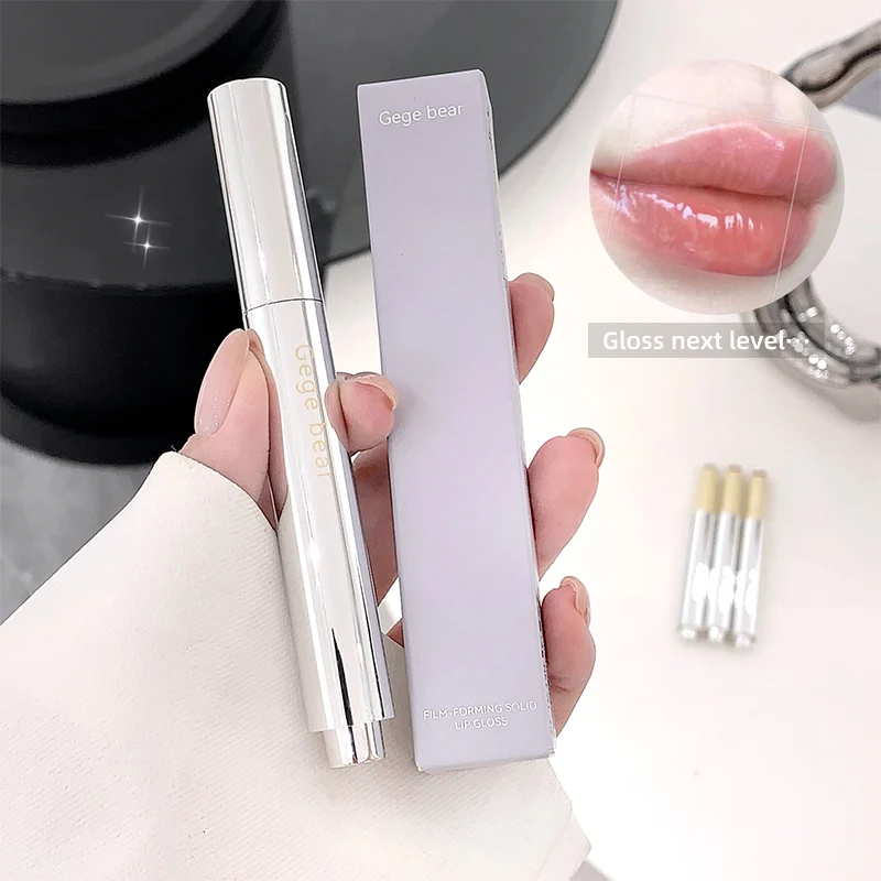 Wholesale Gege Bear Lip Makeup High Pigment 6 Colors Waterproof Long Lasting Non Smudging Hide Lip Lines Water Light Lipstick