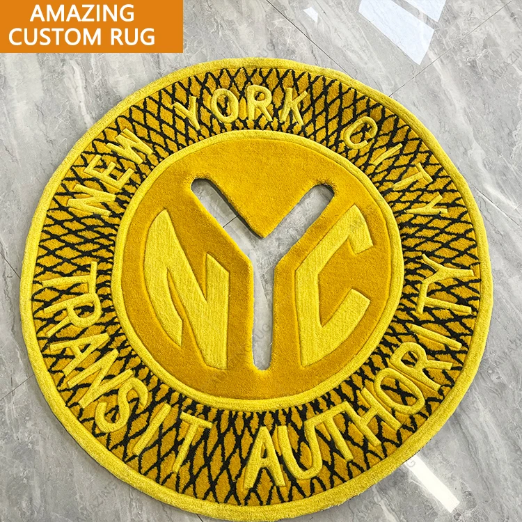 2024  Factory Direct Sale New  Design Handmade Rugs  Hand Tufted Custom Rug  Carpet  For Living Room House Decoration 4ft size