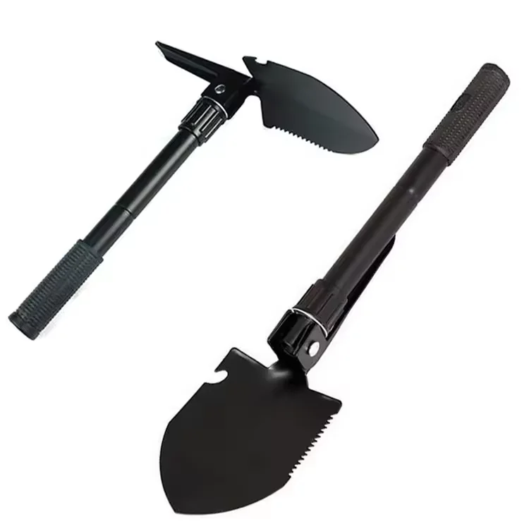 Outdoor sappers shovel multifunctional folding outdoor shovel supplies spade garden hand camping folding shovel