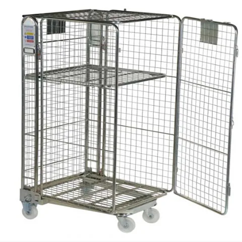 Front Door Security Design  Steel Stillage galvanized Surface  A Frame Roll Cages