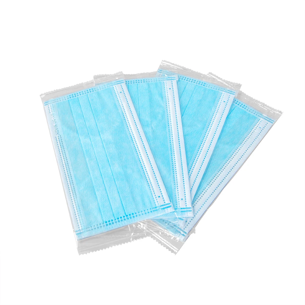 Surgical facial Mask 3 Ply 50Pcs Box Medical Earloop Non Woven Disposable face mask