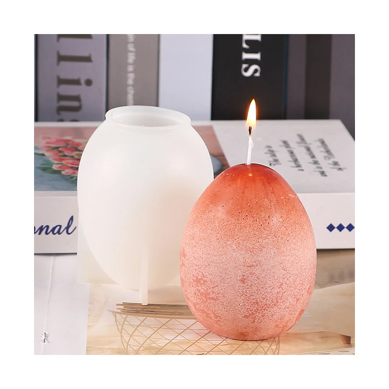 Crystal Drop Glue Egg Shape Dragon Egg One Star Ball Night Lamp Mirror Dragon Silicone Mold