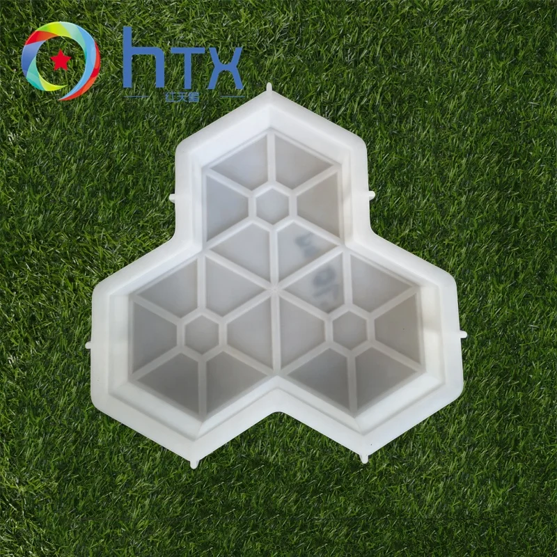 Various types of road decorative Interlocking Plastic Paver Mould