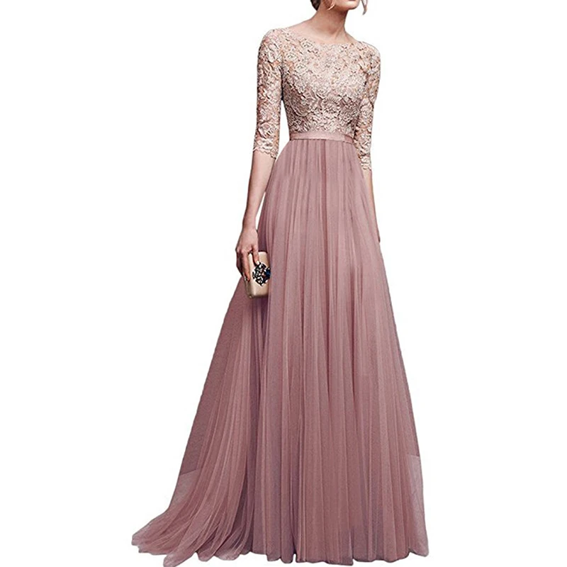 
autumn trade new dress chiffon evening party dresses women 