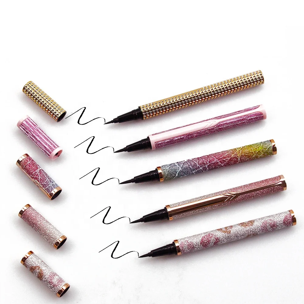 New Trendy Eye Liner Waterproof Magic Lashglue Glue Pen Eyeliner Pencil Tube Adhesive Eye Liner Liquid Eyeliner