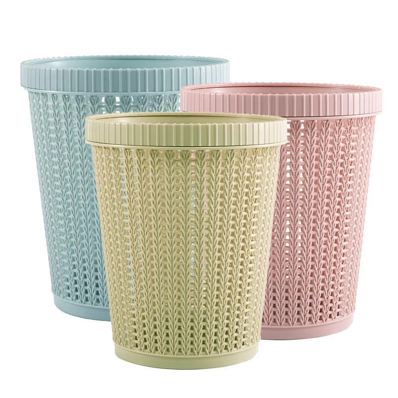 new style garbage bin ,plastic waste bins, kitchen trash can with garbage bag hiding bottom