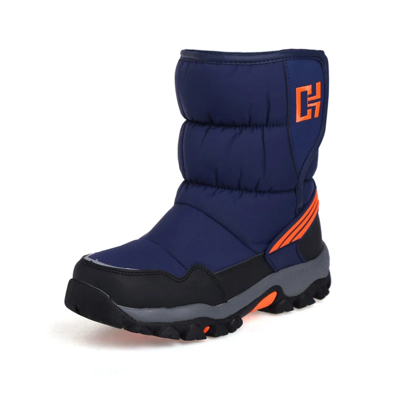Waterproof shoes With antiskid buckle winter snow boots keep warm