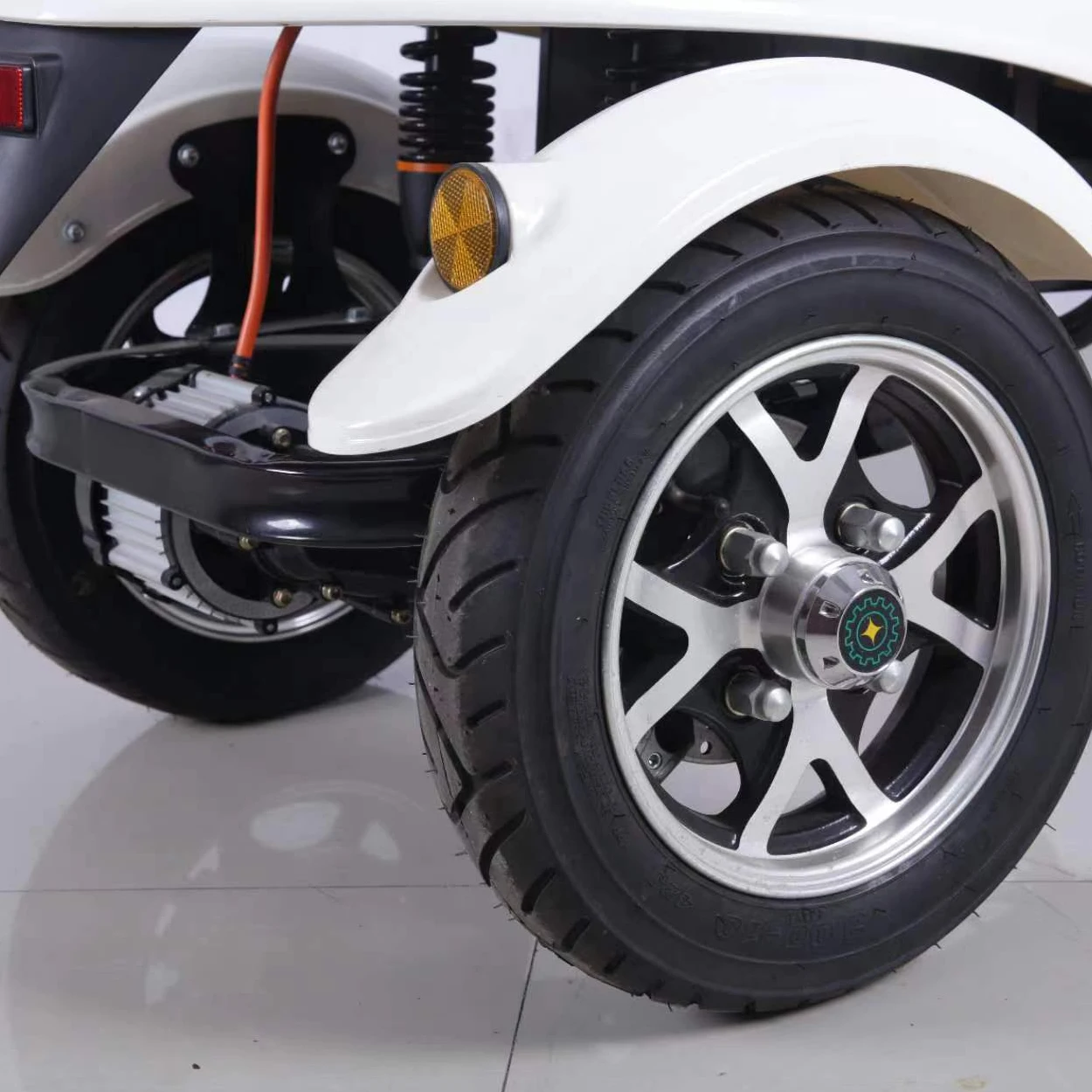 72V 500W Tricycle 3 Wheels Electric Scooter Elderly Three-Wheel Moped
