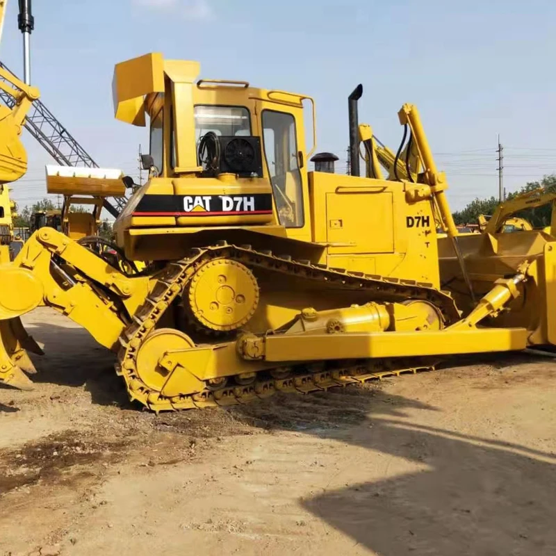 Горячая Распродажа бульдозер хорошее состояние б/у оригинальный Caterpillar Cat D7 D7H для
