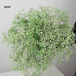 ZanTe 2022 big bunch real touch wedding cream white dried nature preserved baby breath Gypsophila Paniculata babybreath flowers
