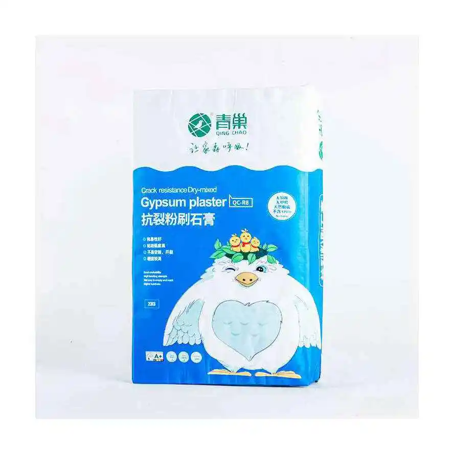 Anti-cracking And Good Adhesion White Color Gypsum Plaster Of Powder
