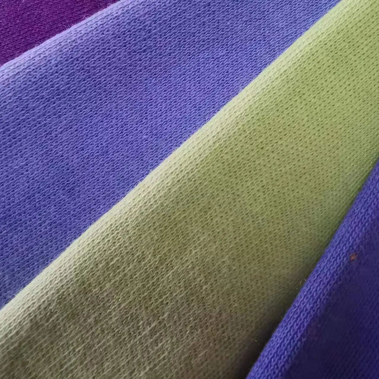 Custom colors material cheap fabric cvc interlock cotton poly dyed knitted textile telas tissu fabric for garments