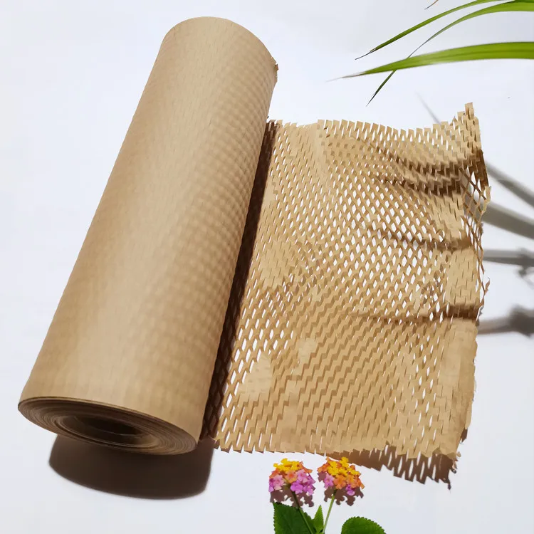 Good Price Of Good Quality Honeycomb Kraft Wrap Honeycomb Packing Paper Honeycomb Wrapping Paper