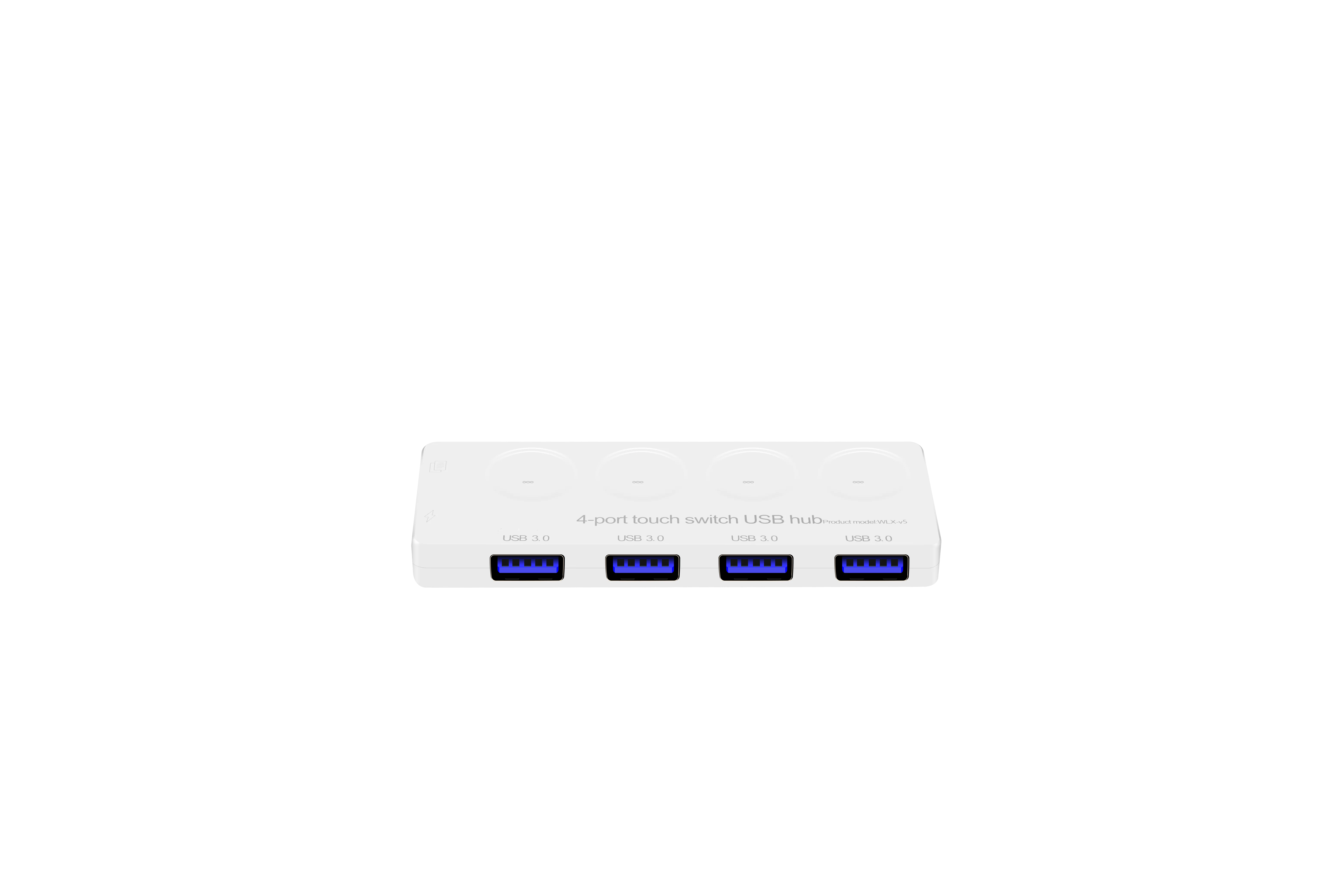 
USB Hub Laptop Computer Multifunction Wholesale touch HUB Usb type c 6 in one ports 3.0 Hub Switch Stock ROHS FCC CE 