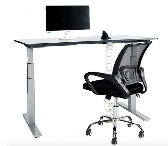 Adjustable Height  Ergonomic Dual Motor Electric Standing Desk Frame Sit To Standing Desk Motorized Desk