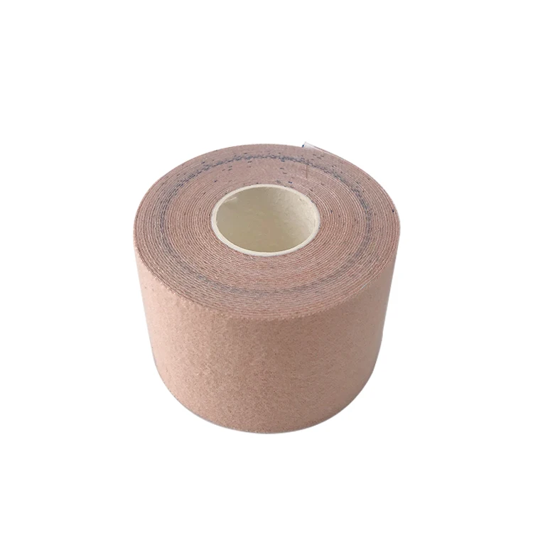 5cm*5m High quality big roll moleskin tape adhesive sports tape soft kinesiology tape