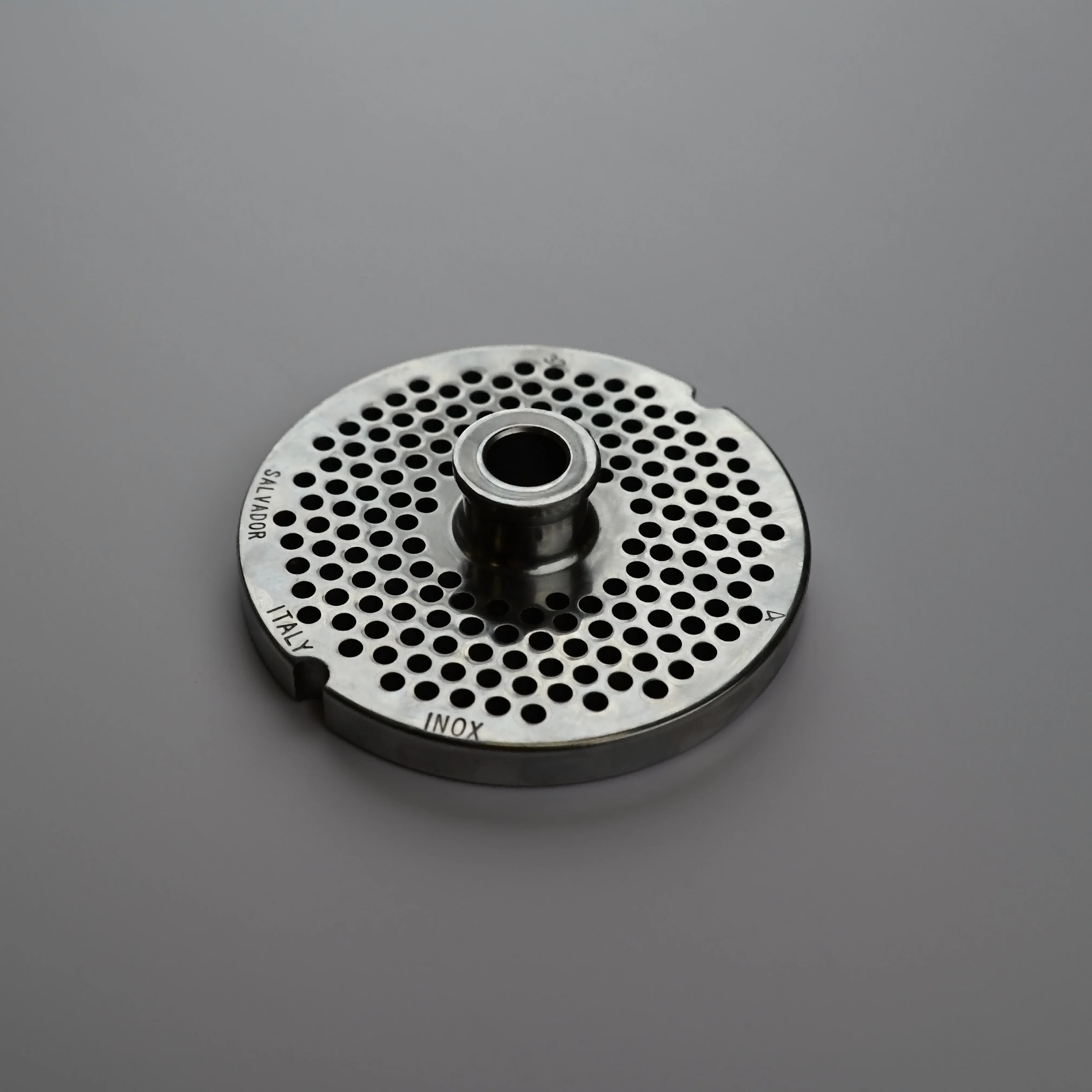 High Quality Meat Mincer Plate Blade Replacement Parts Forged Meat Mince Plate Stainless Steel Machining Services English