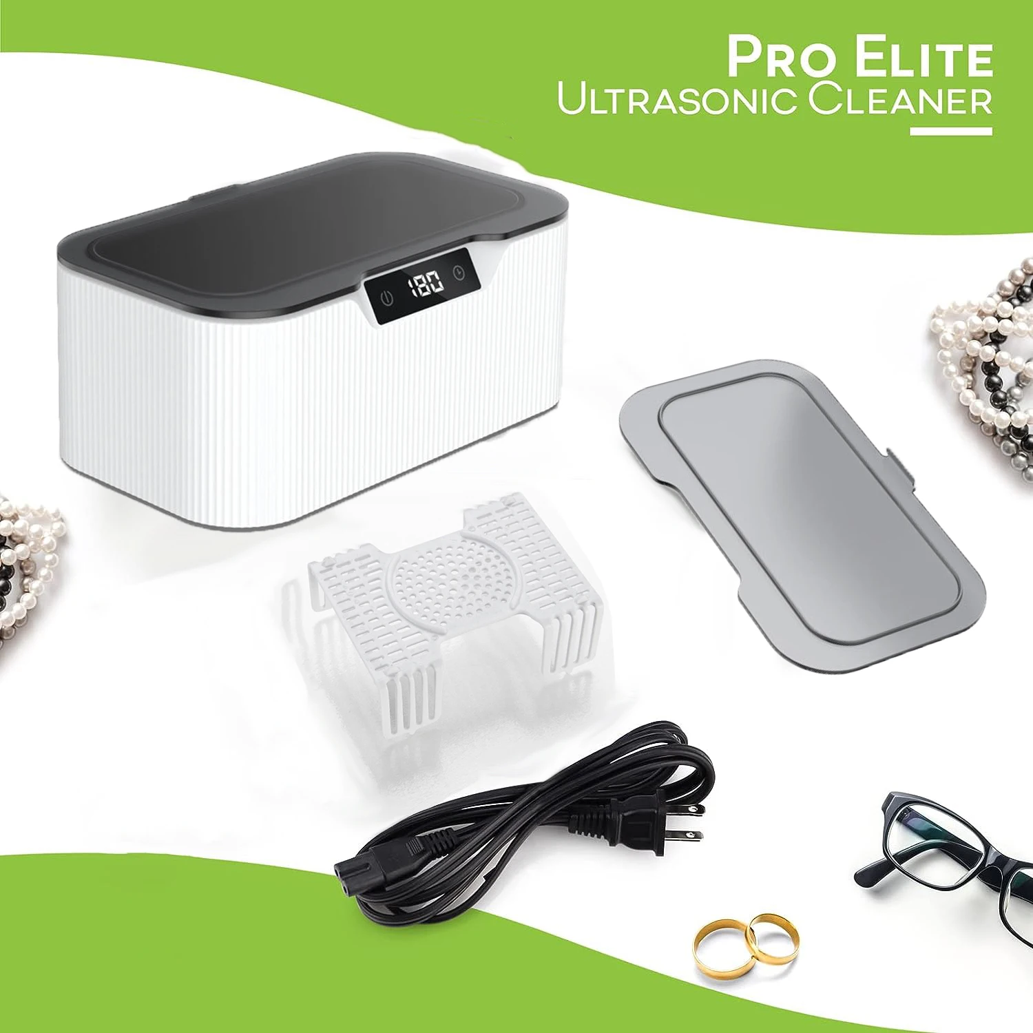 household ultrasonic teeth jewelry cleaners mini ultrasonic cleaner machine