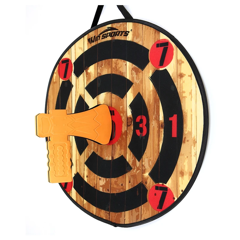 wholesale hot sale indoor outdoor foam axe throwing target game dart games for kids and adult family fun