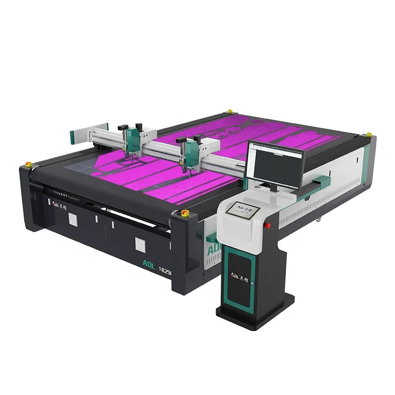 1625 apparel and textile automatic cnc knife cutting machine