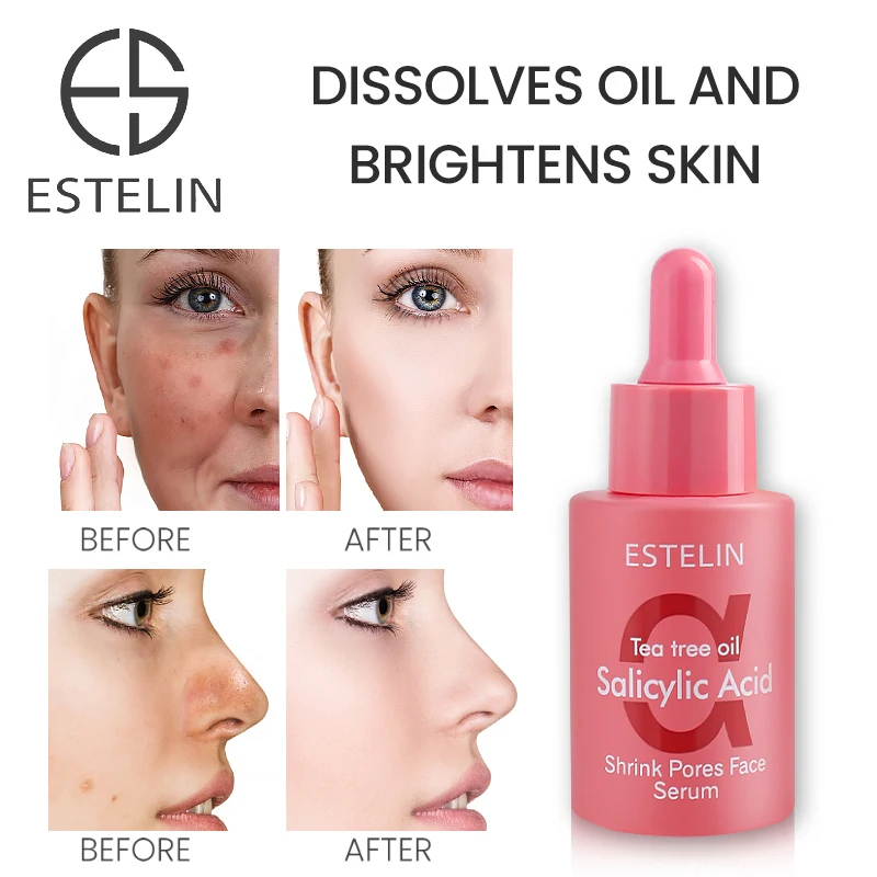 ESTELIN  Salicylic acid&Tea tree oil  shrink pores face serum