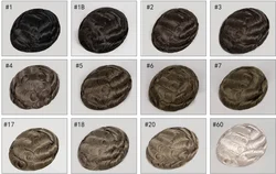 Invisible PU Thin Skin Injection Human Hair Womens Toupee