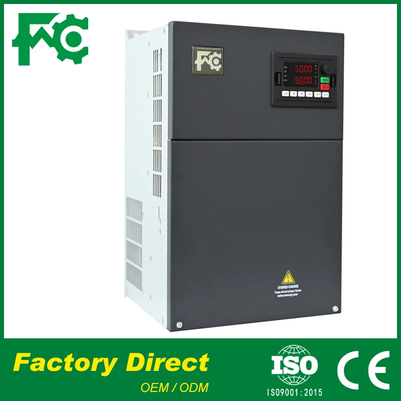 Manufacturer of three-phase AC frequency converter 0.75kw ~500kw variable frequency drive variador de frecuencia