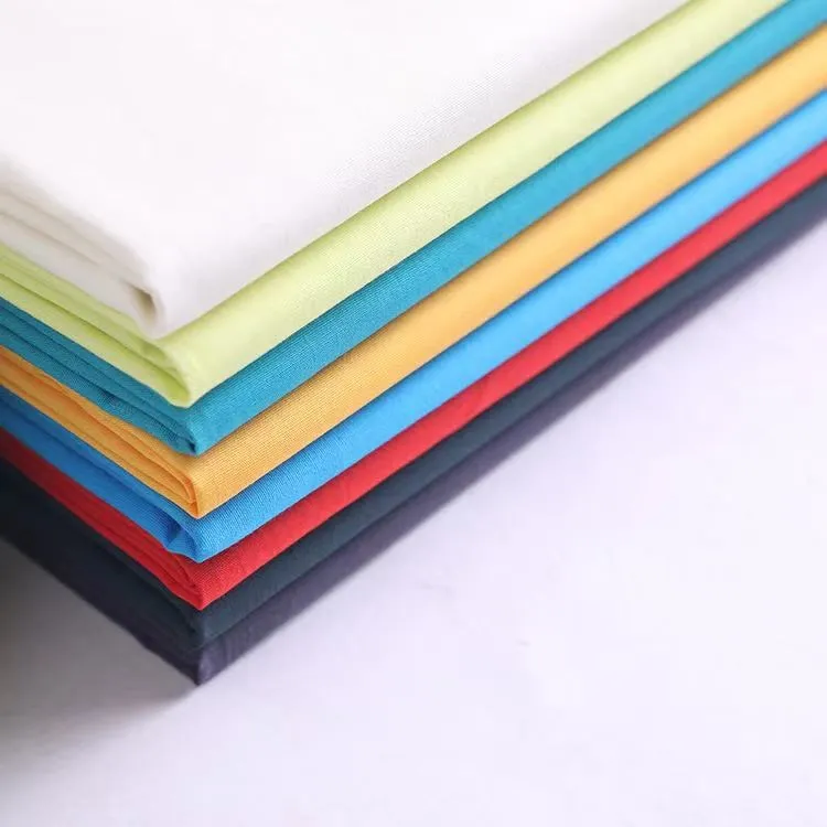 100% cotton soft 140x120 plain  poplin fabric for shirts cloth