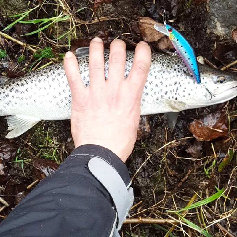 Hard plastic minnow lure 63mm/7.8g  85mm/14g sinking water hard bait artificial lures