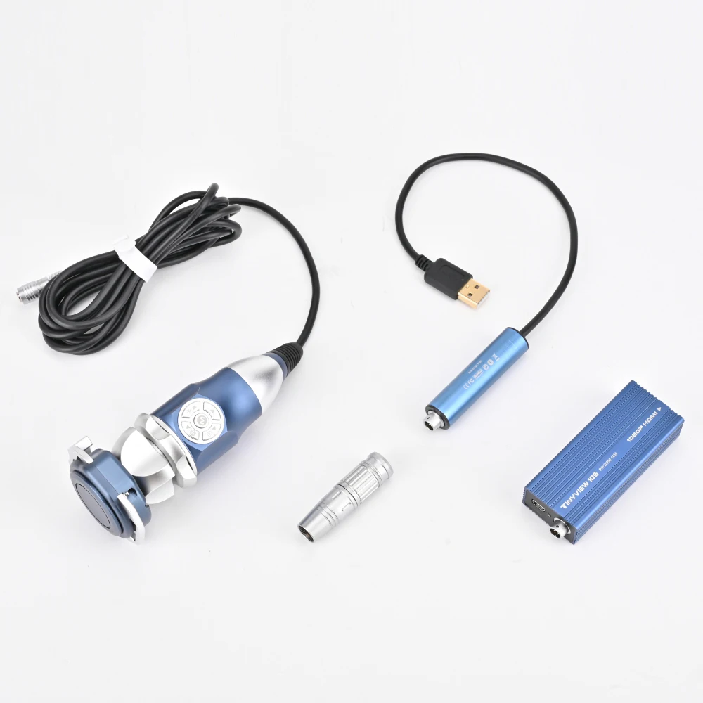 Portable Medical Endoscopy ENT Surgery USB Full HD 1080P HDMI Endoscope Camera With Free Light Source