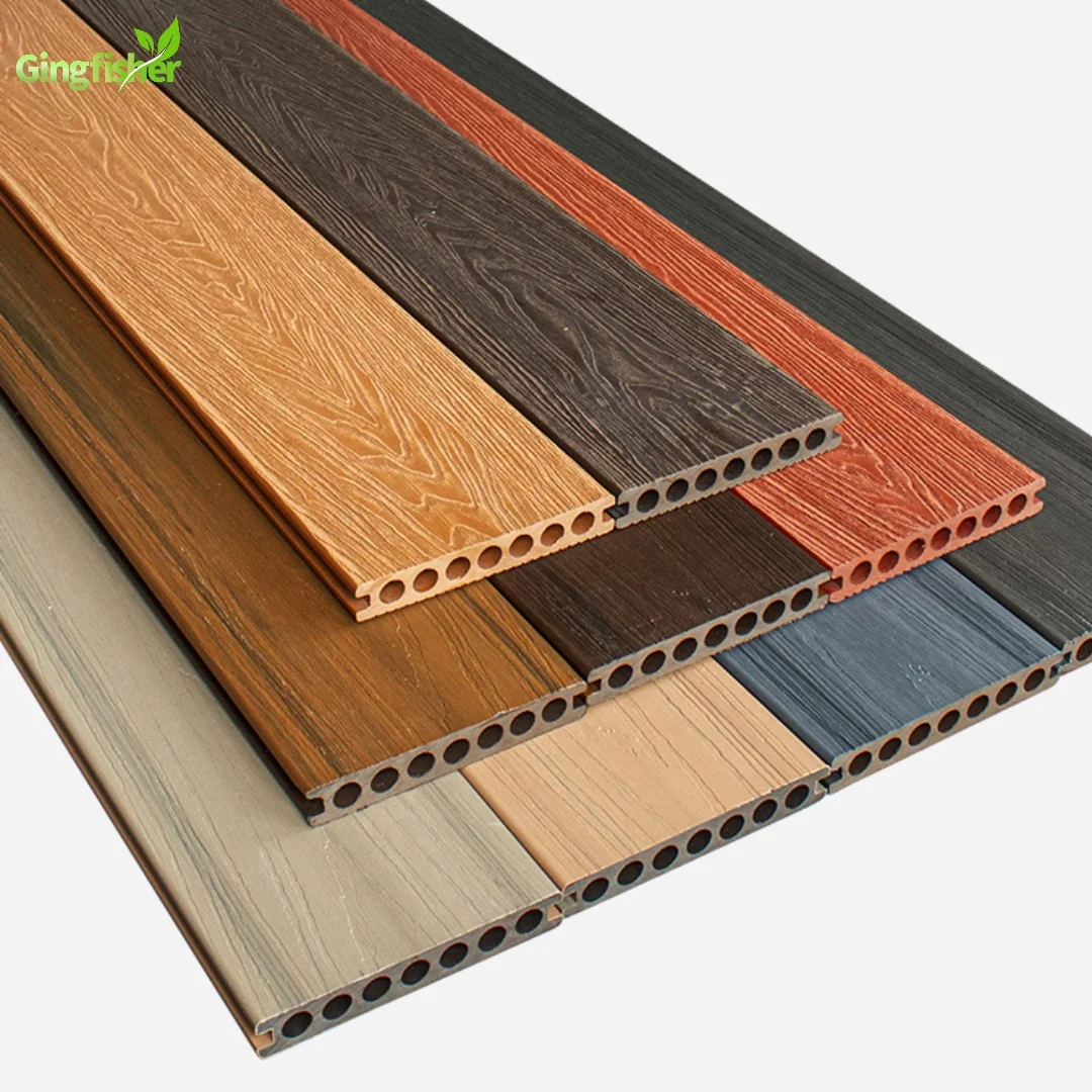 Moisture Resistant Protex Wooden WPC Flooring Decking for Privacy Pool