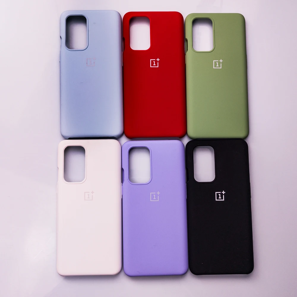 Original Oneplus 9 9R Soft liquid silicone case For One plus 8t slim soft back cover one plus 9 9 R