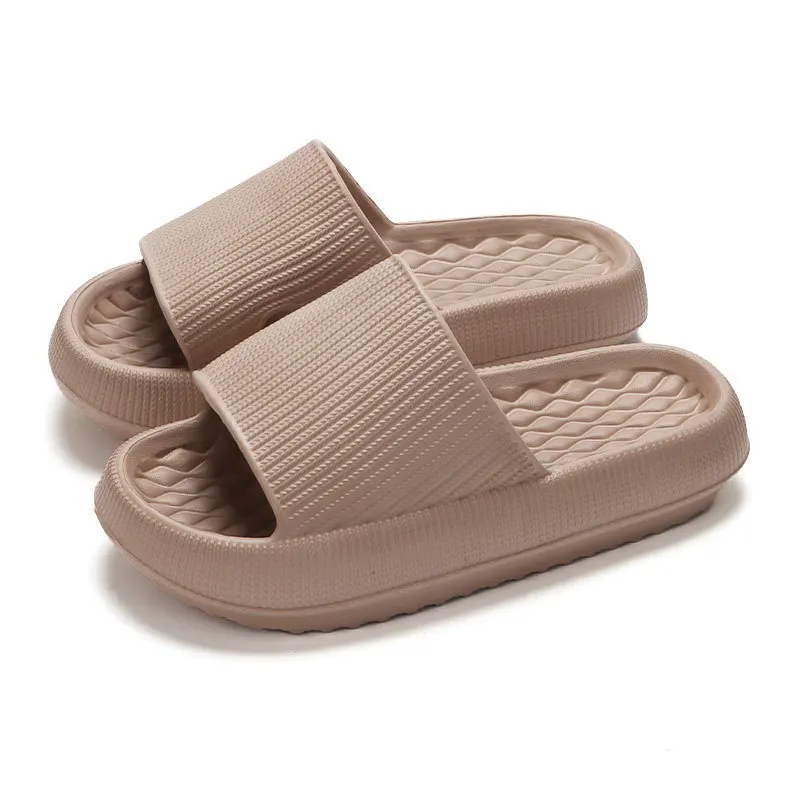 Wholesale Unisex Cheap EVA Women Sandal Custom Thick Sole Soft Bathroom Slide Slippers