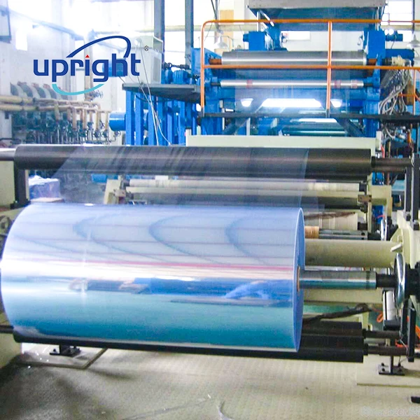 Upright Transparent Materials Rigid Plastic Sheet Thermoforming Clear Pvc Sheet Roll For Packaging