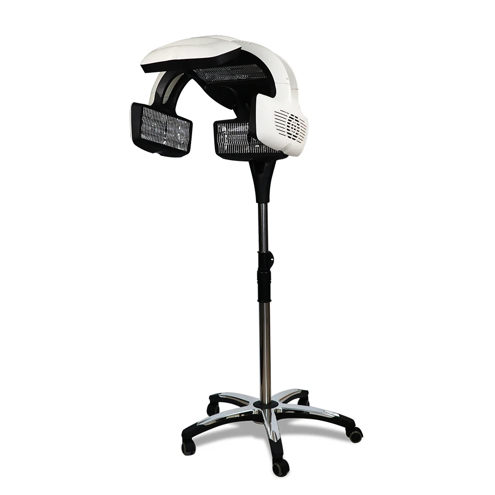 Professional Wall Mounted Hair Dryer for Dyeing, Color Processor for Natural Curly Hair Treatment Infrared Hair Accelerator