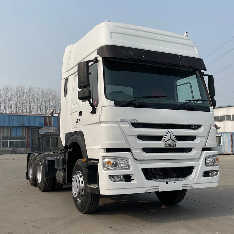 Hot howo trucks model sinotruck howo7 6x4 truck head 50 tons tractor truck