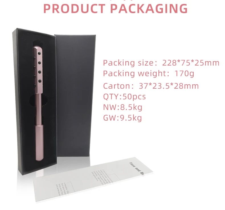 Yingshang dropshipping face slimming roller Wrinkle removal relaxation beauty and personal care products germanium beauty roller