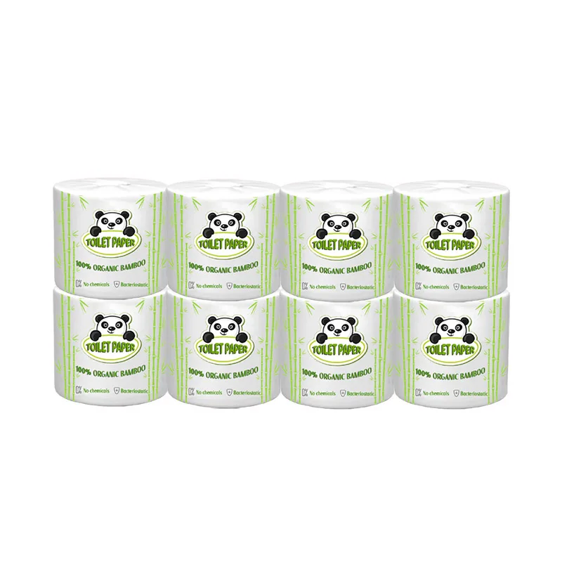 Factory Price toilet tissue paper rolls bamboo paper tissue roll