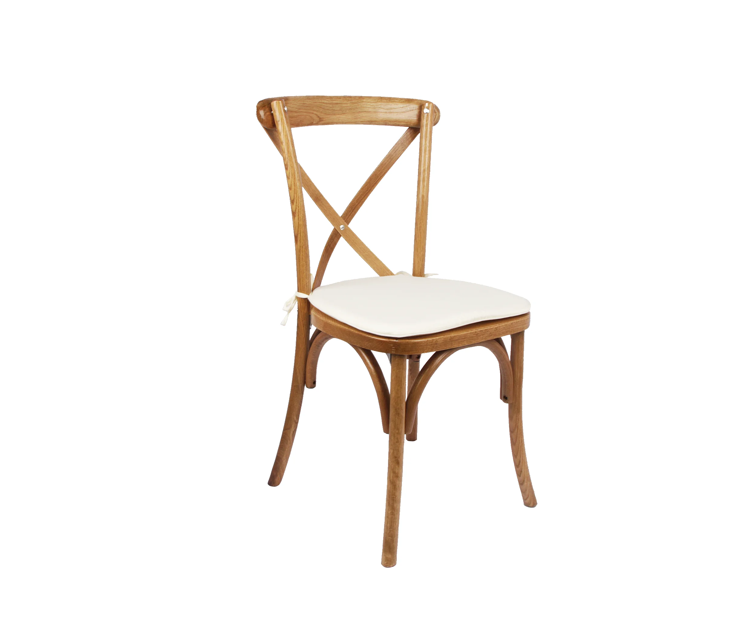 Оптовая продажа, высокое качество, винтажный Штабелируемый, гостиничный, ресторан, б/у, дубовый деревянный обеденный стул с перекрестной спинкой